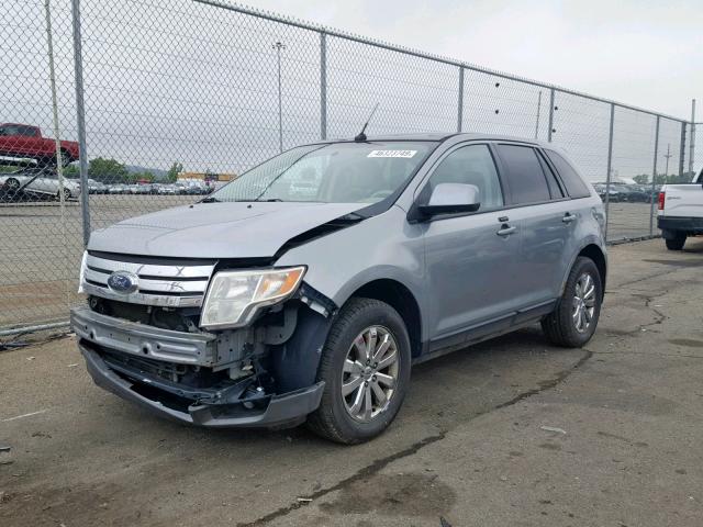 2FMDK38C47BB62729 - 2007 FORD EDGE SEL GRAY photo 2