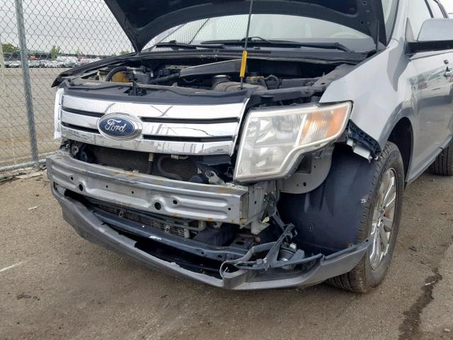 2FMDK38C47BB62729 - 2007 FORD EDGE SEL GRAY photo 9