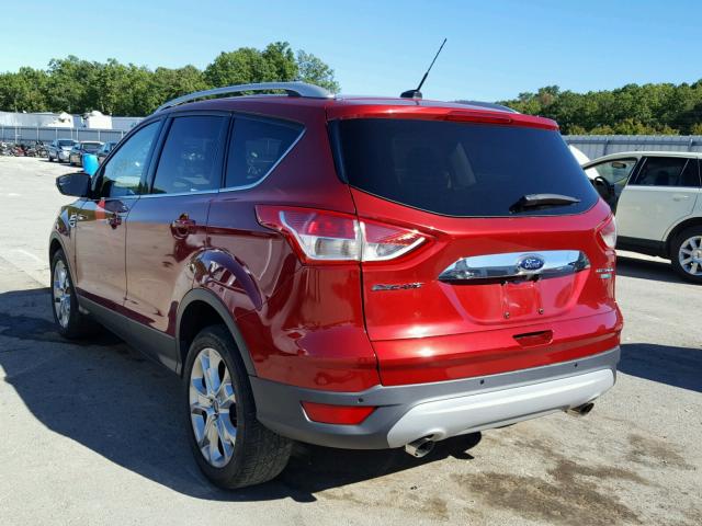 1FMCU9J99EUD52914 - 2014 FORD ESCAPE TIT RED photo 3