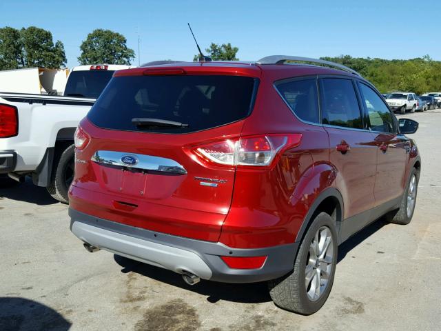 1FMCU9J99EUD52914 - 2014 FORD ESCAPE TIT RED photo 4