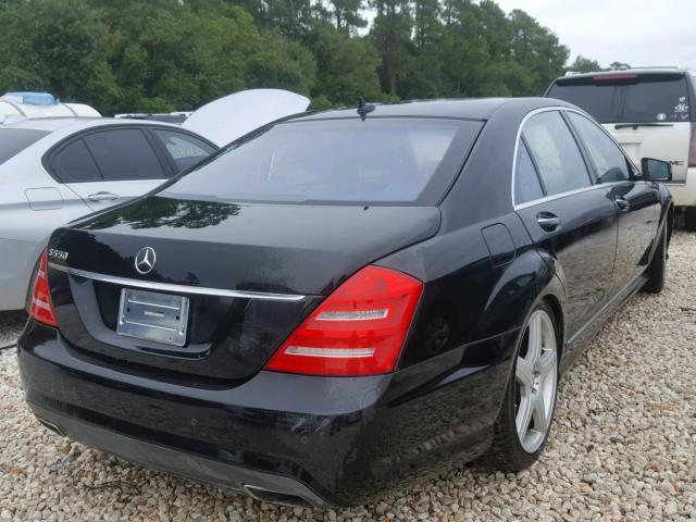 WDDNG7BB5AA349391 - 2010 MERCEDES-BENZ S 550 BLACK photo 4