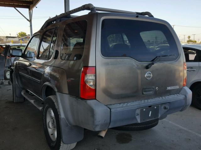 5N1ED28T03C693347 - 2003 NISSAN XTERRA XE GOLD photo 3