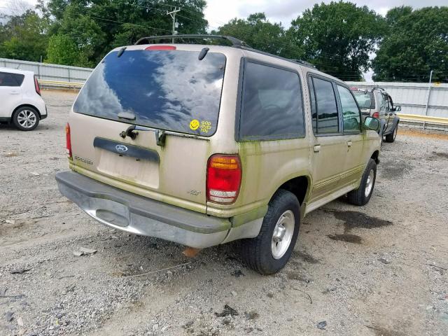 1FMZU32E6WUA09157 - 1998 FORD EXPLORER TAN photo 4