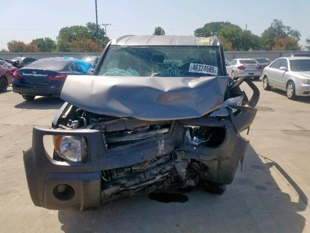 5J6YH18685L001990 - 2005 HONDA ELEMENT EX GRAY photo 9