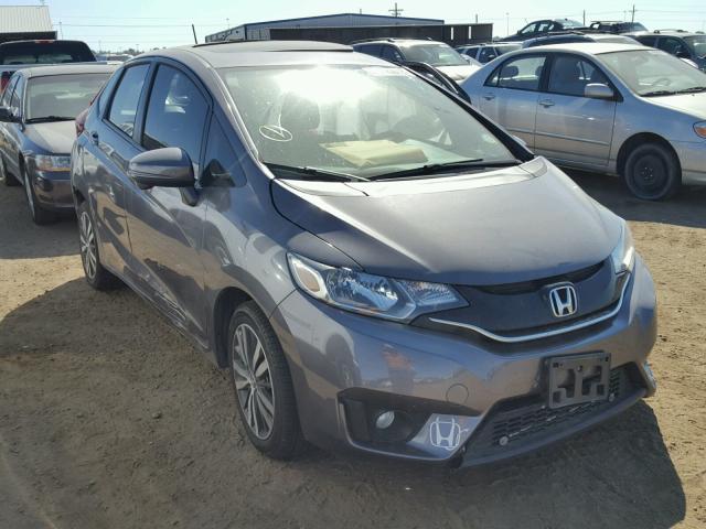 3HGGK5H78HM708451 - 2017 HONDA FIT EX GRAY photo 1