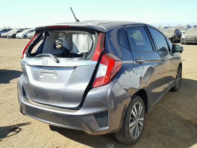 3HGGK5H78HM708451 - 2017 HONDA FIT EX GRAY photo 4