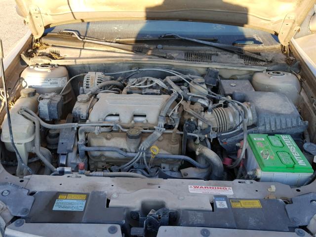 1G3NG52M9X6302893 - 1999 OLDSMOBILE CUTLASS GL GOLD photo 7