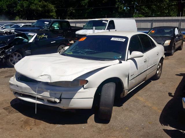 2G4WB55K311154523 - 2001 BUICK REGAL LS WHITE photo 2