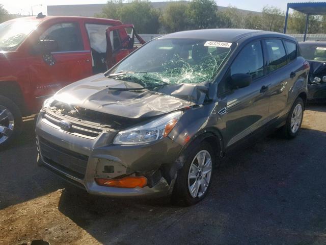 1FMCU0F76DUC46387 - 2013 FORD ESCAPE S GRAY photo 2