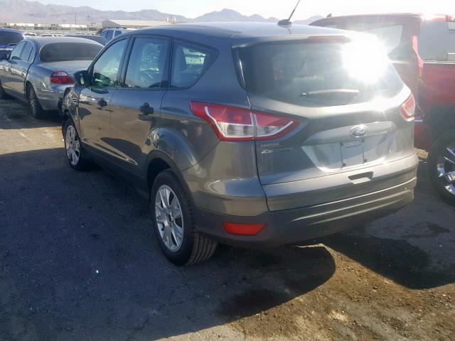 1FMCU0F76DUC46387 - 2013 FORD ESCAPE S GRAY photo 3