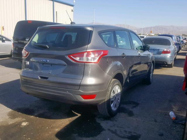 1FMCU0F76DUC46387 - 2013 FORD ESCAPE S GRAY photo 4