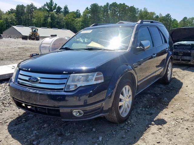 1FMDK06W28GA38643 - 2008 FORD TAURUS X L BLACK photo 2