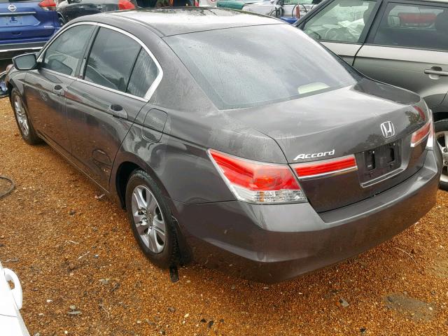 1HGCP2F43CA080151 - 2012 HONDA ACCORD LXP GRAY photo 3