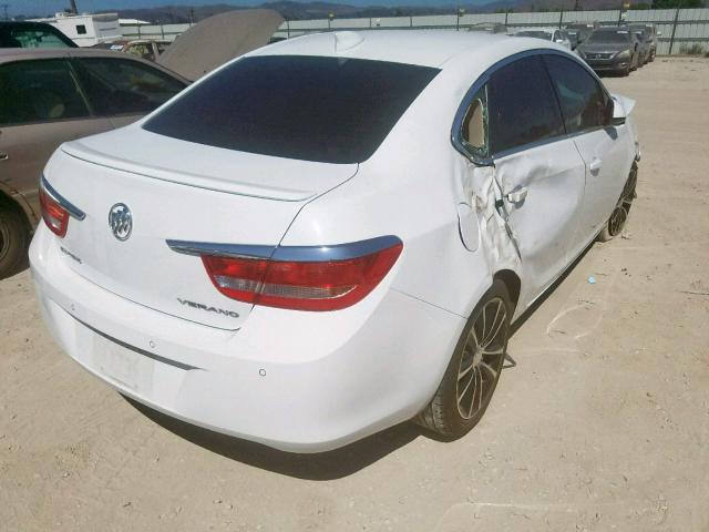 1G4PR5SK7H4117493 - 2017 BUICK VERANO SPO WHITE photo 4