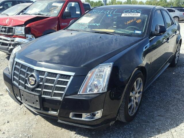 1G6DE5E54D0140422 - 2013 CADILLAC CTS LUXURY BLACK photo 2