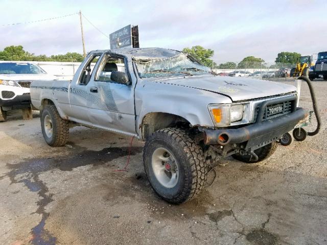 JT4RN13P2K0001676 - 1989 TOYOTA PICKUP 1/2 SILVER photo 1