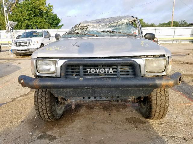 JT4RN13P2K0001676 - 1989 TOYOTA PICKUP 1/2 SILVER photo 10