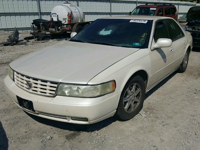 1G6KS54Y83U265975 - 2003 CADILLAC SEVILLE SL WHITE photo 2