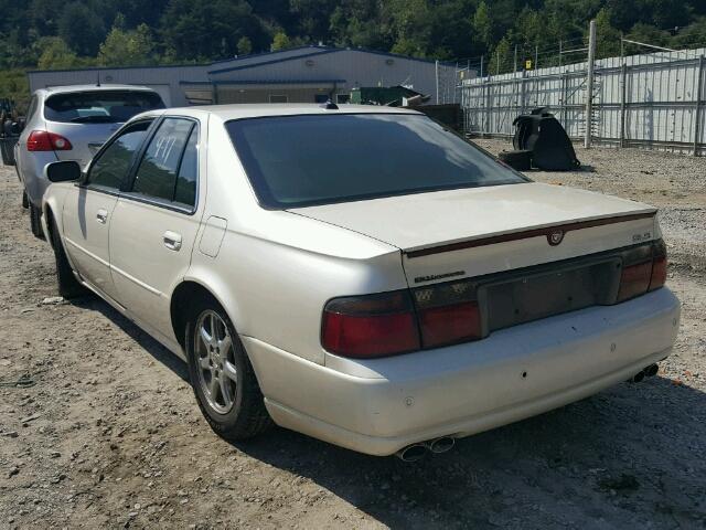 1G6KS54Y83U265975 - 2003 CADILLAC SEVILLE SL WHITE photo 3