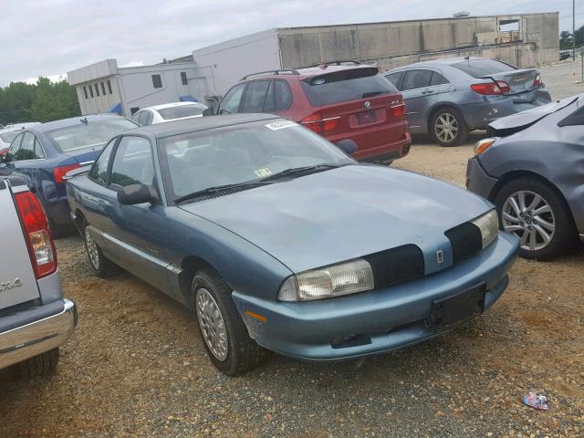 1G3NL12T0VM311082 - 1997 OLDSMOBILE ACHIEVA SC GREEN photo 1