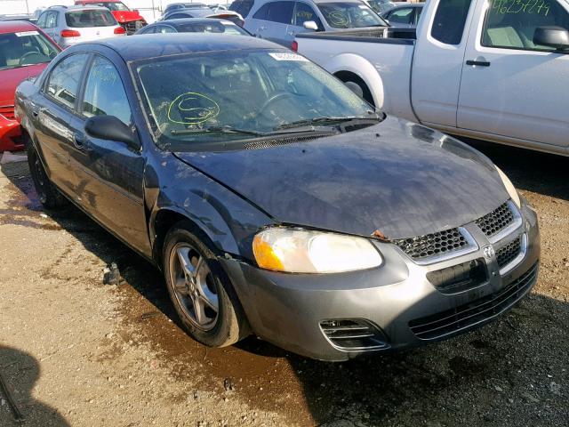 1B3EL46X64N407954 - 2004 DODGE STRATUS SX GRAY photo 1