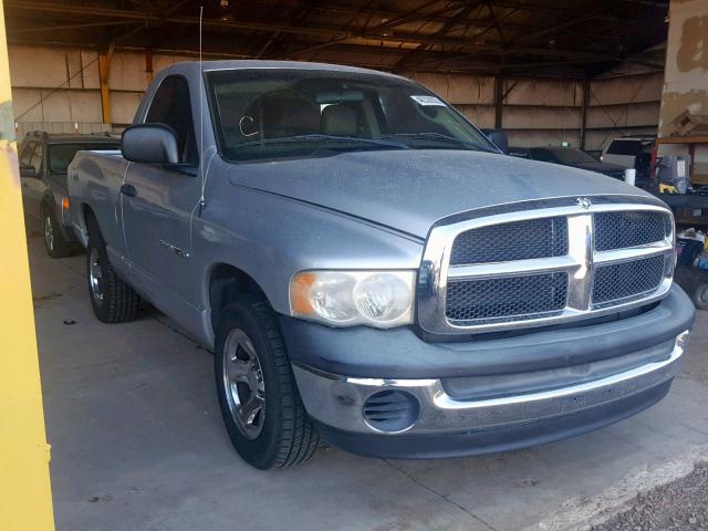 1D7HA16N73J596916 - 2003 DODGE RAM 1500 S SILVER photo 1