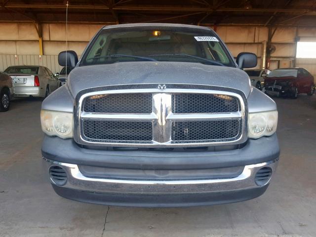 1D7HA16N73J596916 - 2003 DODGE RAM 1500 S SILVER photo 9