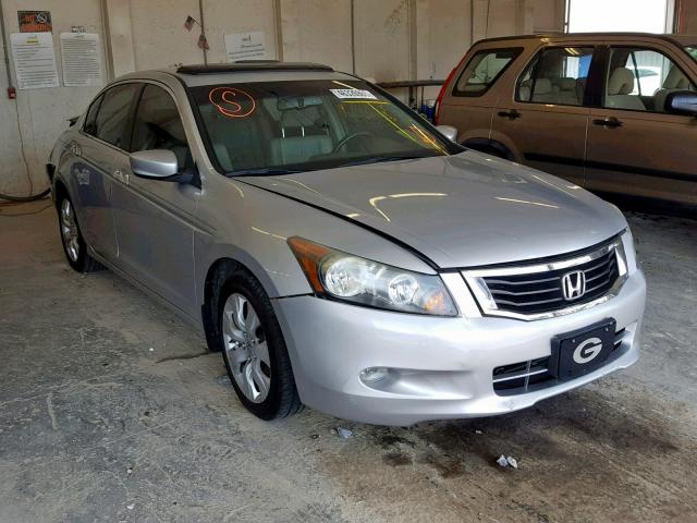 1HGCP368X8A044814 - 2008 HONDA ACCORD EXL SILVER photo 1