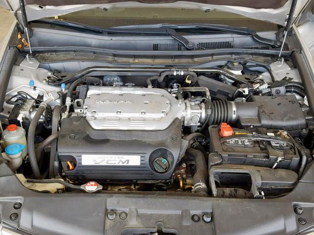 1HGCP368X8A044814 - 2008 HONDA ACCORD EXL SILVER photo 7