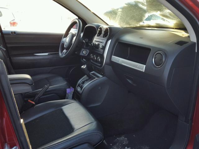 1C4NJDAB7ED565369 - 2014 JEEP COMPASS SP 红色 照片 5