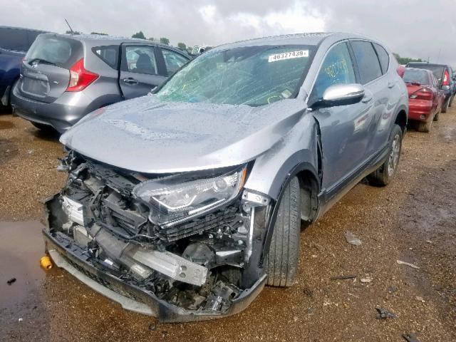 5J6RW2H84JL012383 - 2018 HONDA CR-V EXL SILVER photo 2