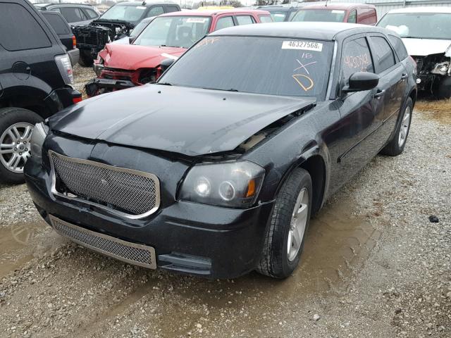 2D4FV48V35H166487 - 2005 DODGE MAGNUM SXT BLACK photo 2