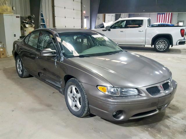 1G2WK52J91F140428 - 2001 PONTIAC GRAND PRIX BROWN photo 1