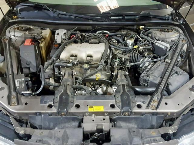 1G2WK52J91F140428 - 2001 PONTIAC GRAND PRIX BROWN photo 7