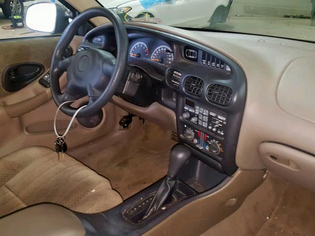 1G2WK52J91F140428 - 2001 PONTIAC GRAND PRIX BROWN photo 9