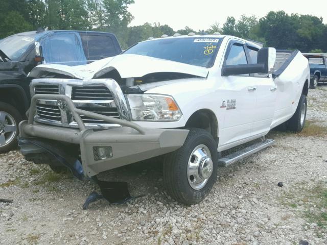 3C63RRHL1EG203592 - 2014 RAM 3500 SLT WHITE photo 2