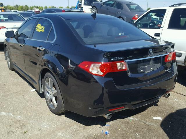 JH4CU2F89CC007492 - 2012 ACURA TSX SE BLACK photo 3