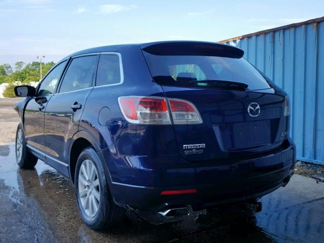 JM3TB38Y670103329 - 2007 MAZDA CX-9 BLUE photo 3