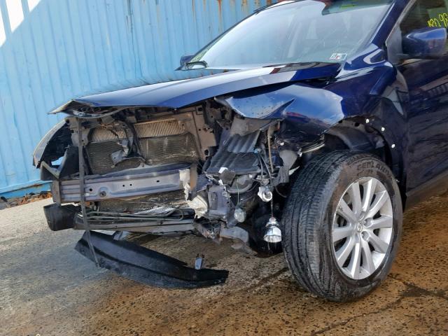 JM3TB38Y670103329 - 2007 MAZDA CX-9 BLUE photo 9