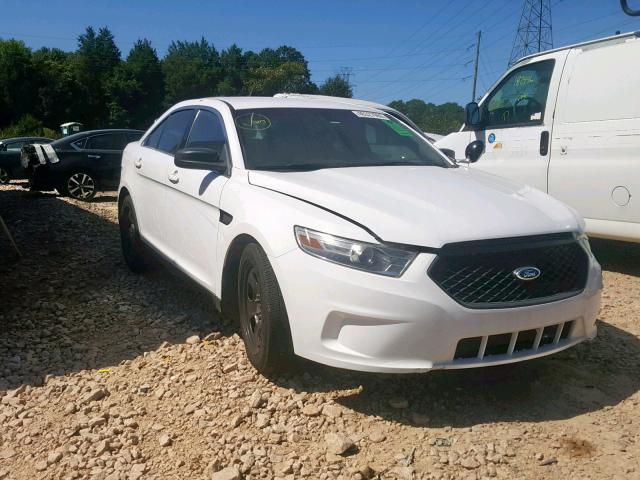 1FAHP2L80DG158045 - 2013 FORD TAURUS POL WHITE photo 1