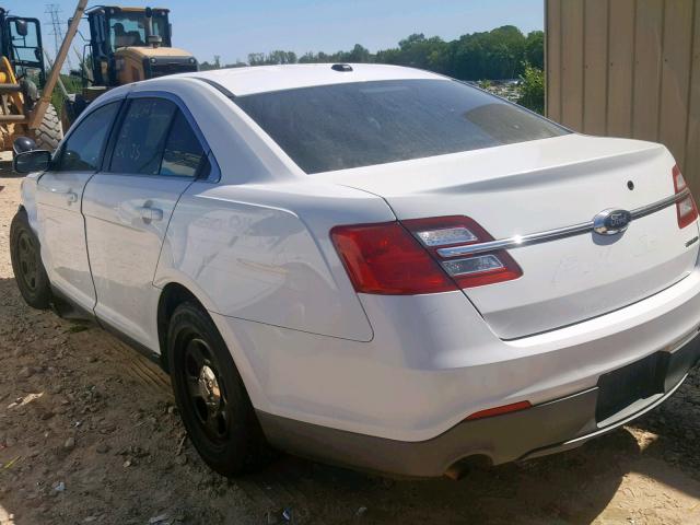 1FAHP2L80DG158045 - 2013 FORD TAURUS POL WHITE photo 3