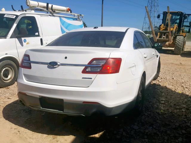 1FAHP2L80DG158045 - 2013 FORD TAURUS POL WHITE photo 4