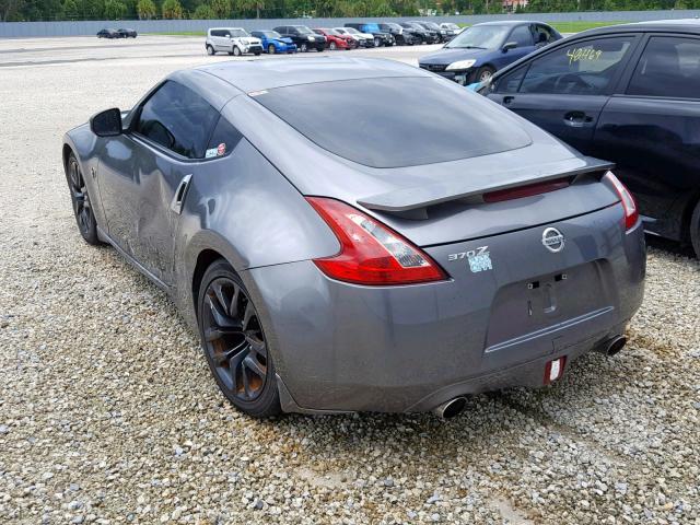 JN1AZ4EH3HM954362 - 2017 NISSAN 370Z BASE GRAY photo 3