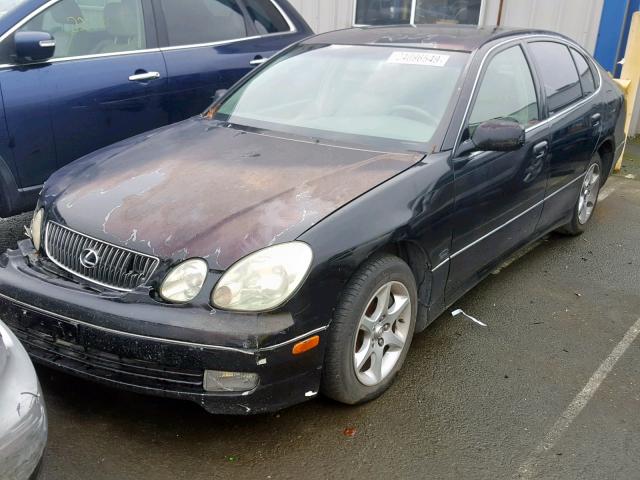 JT8BD69S310130830 - 2001 LEXUS GS 300 BLACK photo 2