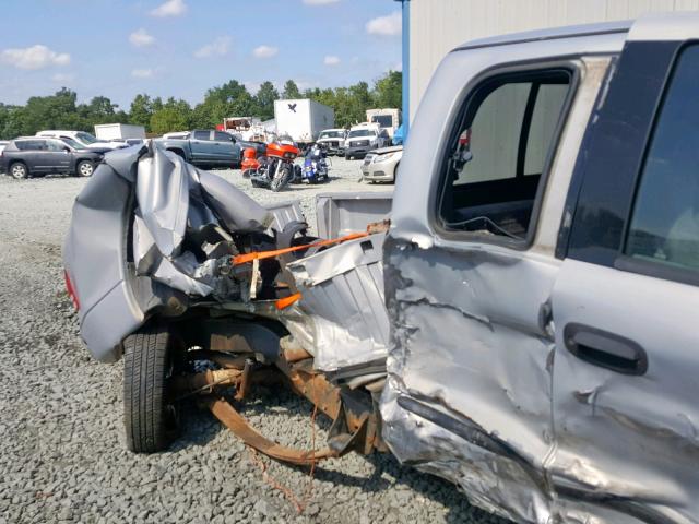 1B7GL22X2WS655351 - 1998 DODGE DAKOTA GRAY photo 9