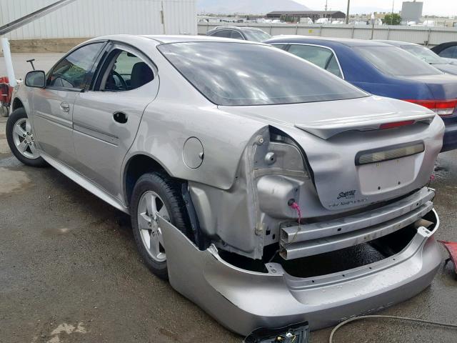 2G2WP552381161914 - 2008 PONTIAC GRAND PRIX SILVER photo 3