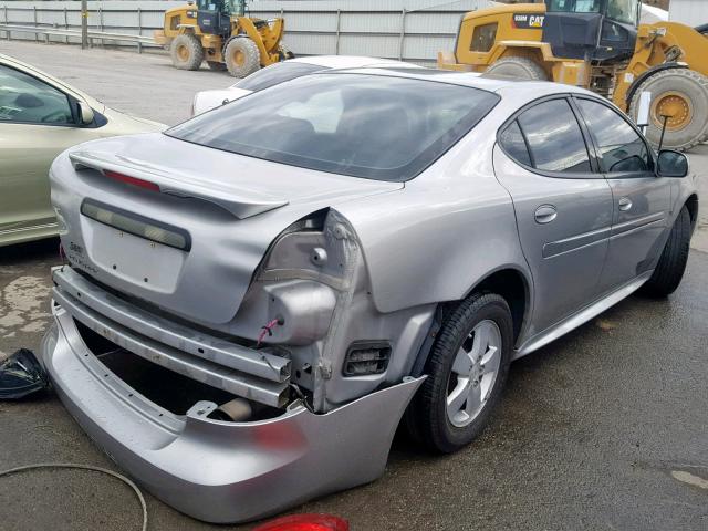 2G2WP552381161914 - 2008 PONTIAC GRAND PRIX SILVER photo 4