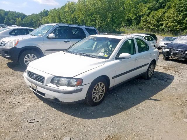 YV1RS61T342325243 - 2004 VOLVO S60 WHITE photo 2