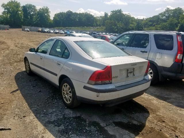 YV1RS61T342325243 - 2004 VOLVO S60 WHITE photo 3