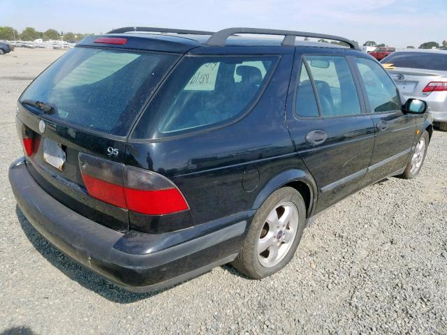 YS3EF58Z1Y3007496 - 2000 SAAB 9-5 SE BLACK photo 4